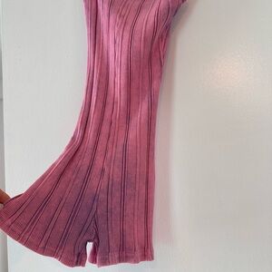 Pink Zara jumpsuit in size small.